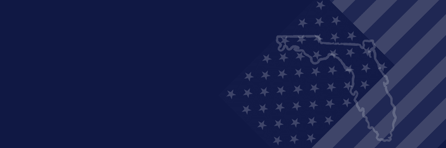 Florida flag background