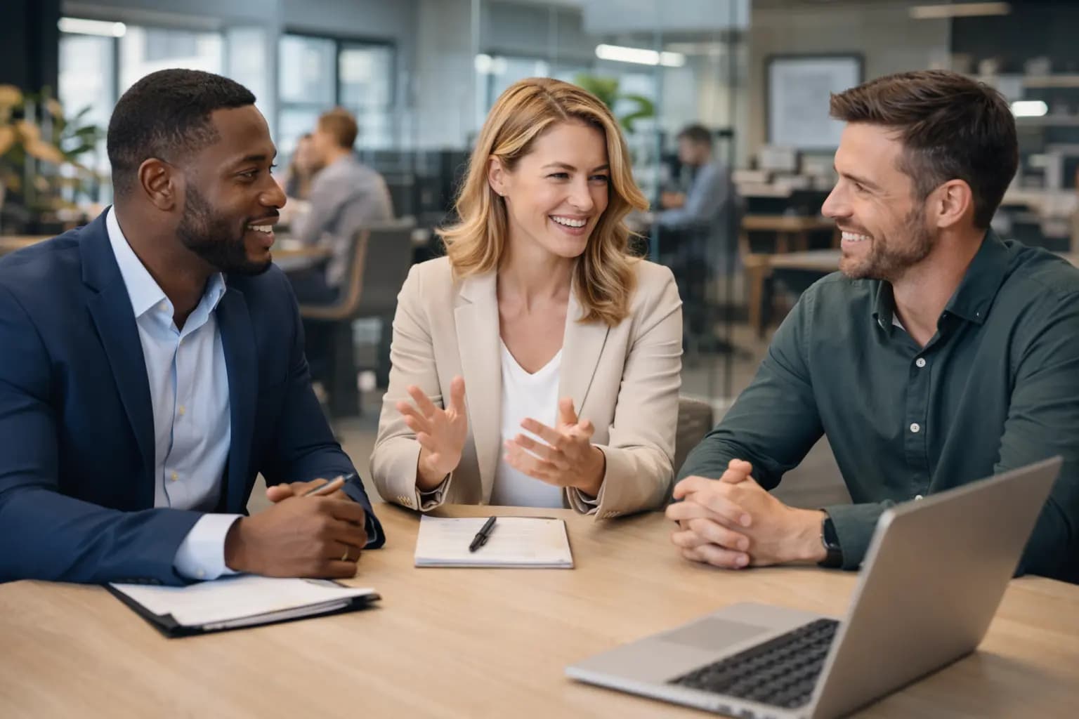 Two professionals entering a Florida government building, symbolizing the choice between an LLC vs sole proprietorship when starting a business.